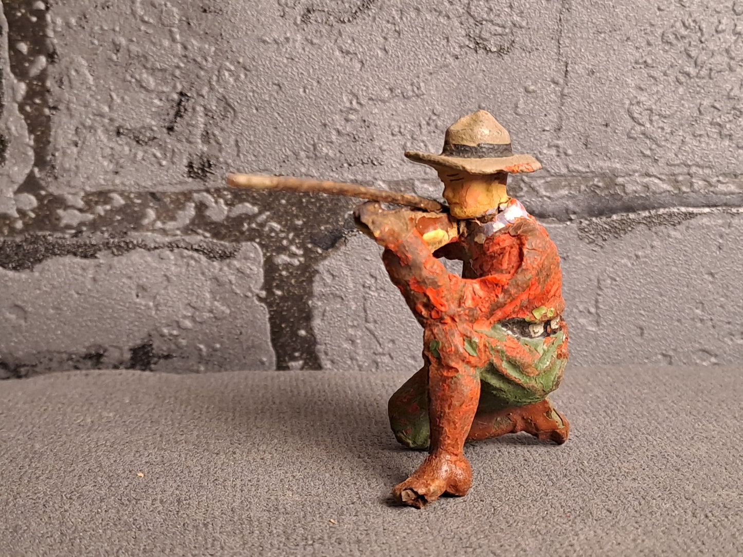 Lineol Cowboys Germany 1930's / Lineol Cowboys Tyskland 1930erne