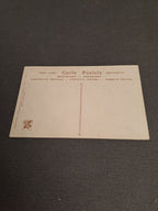 Antique French Postcard / Antik Fransk Postkort