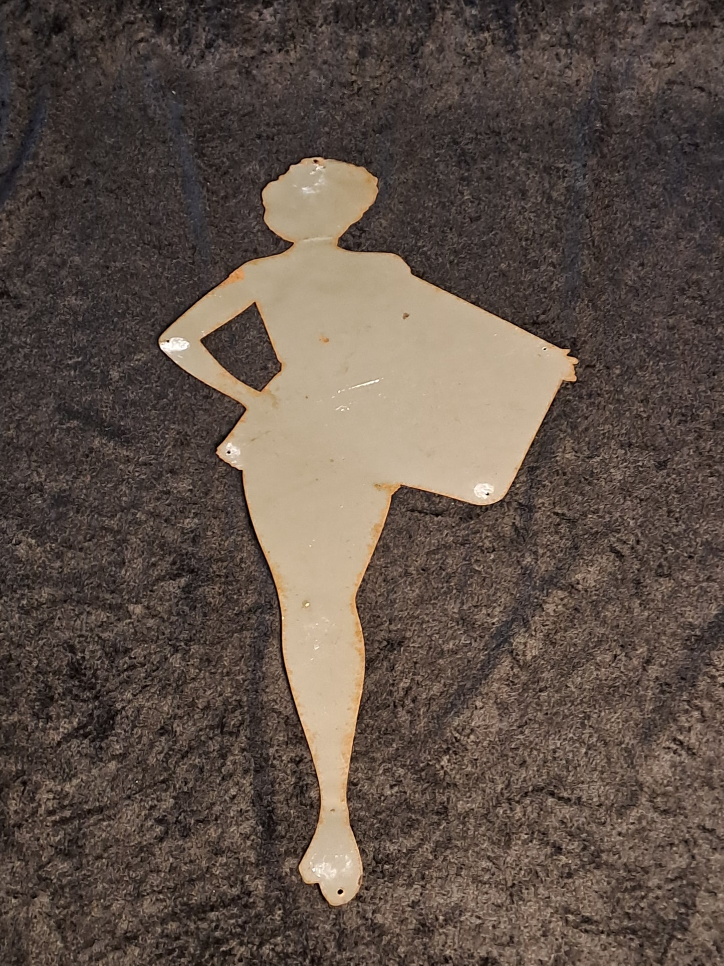 Continental Advertising Metal Sign 1950's / Continental  Reklameskilt i Metal 1950'erne