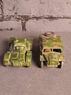 Dinky Toys Armoured Car and Field Artillery Tractor