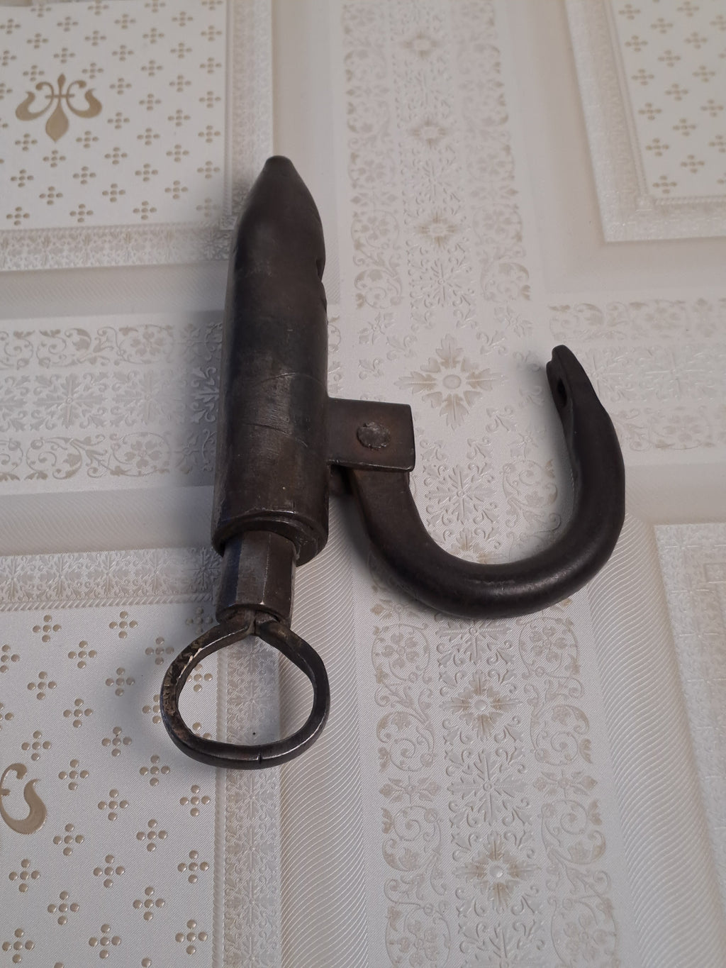 Antique Cast Lock 1870-1890 / Antique Padlock 1870-1880