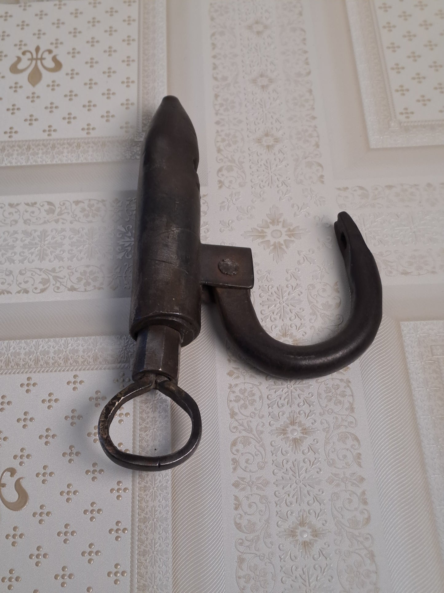 Antique Cast Lock 1870-1890 / Antik Hængelås 1870-1880