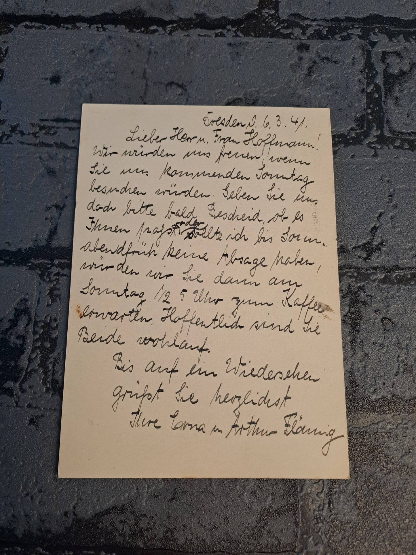 WW2 Postcard WHW