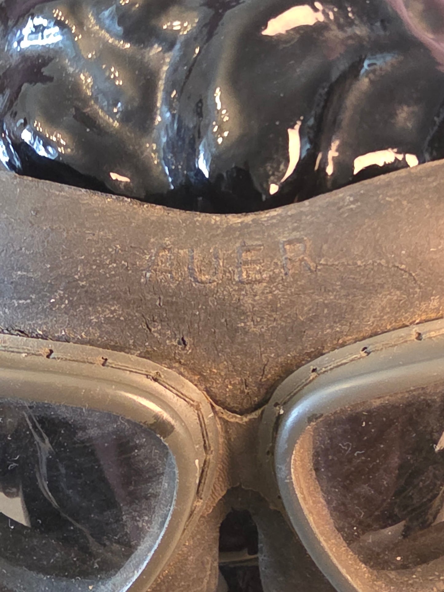 WW2 Auer Windschutzbrille Model 295 Complete
