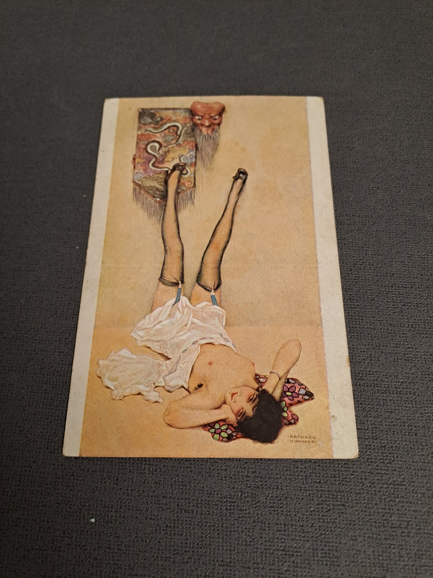 Antique French Postcard 1910-1920 / Antik Fransk Postkort 1910-1920