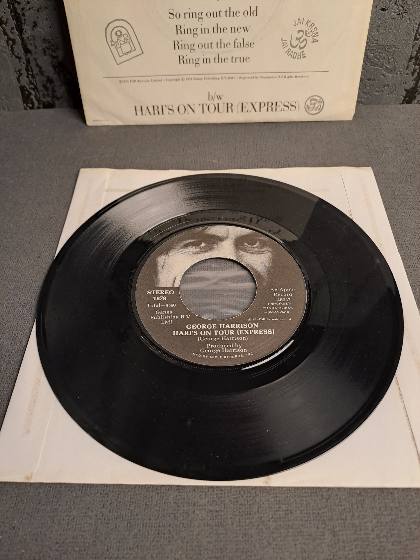 George Harrison Ding Dong; Ding Ding Single 1974