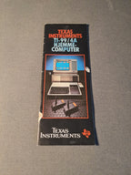 Texas Instruments TI-99/4A Vintage Instruction Book Danish Edition 1983