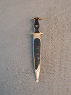 WW2 SS Dagger Brooch Schutzstaffel / WW2 SS Dolk Broche Beskyttelses Eskadron