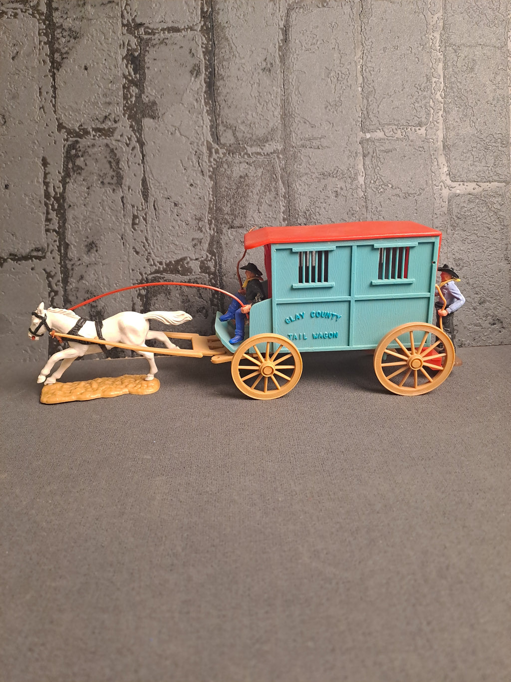 Timpo Toys Clay County Jail Wagon