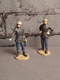 Elastolin Fire Brigade x2 / Elastolin Brandmænd x2