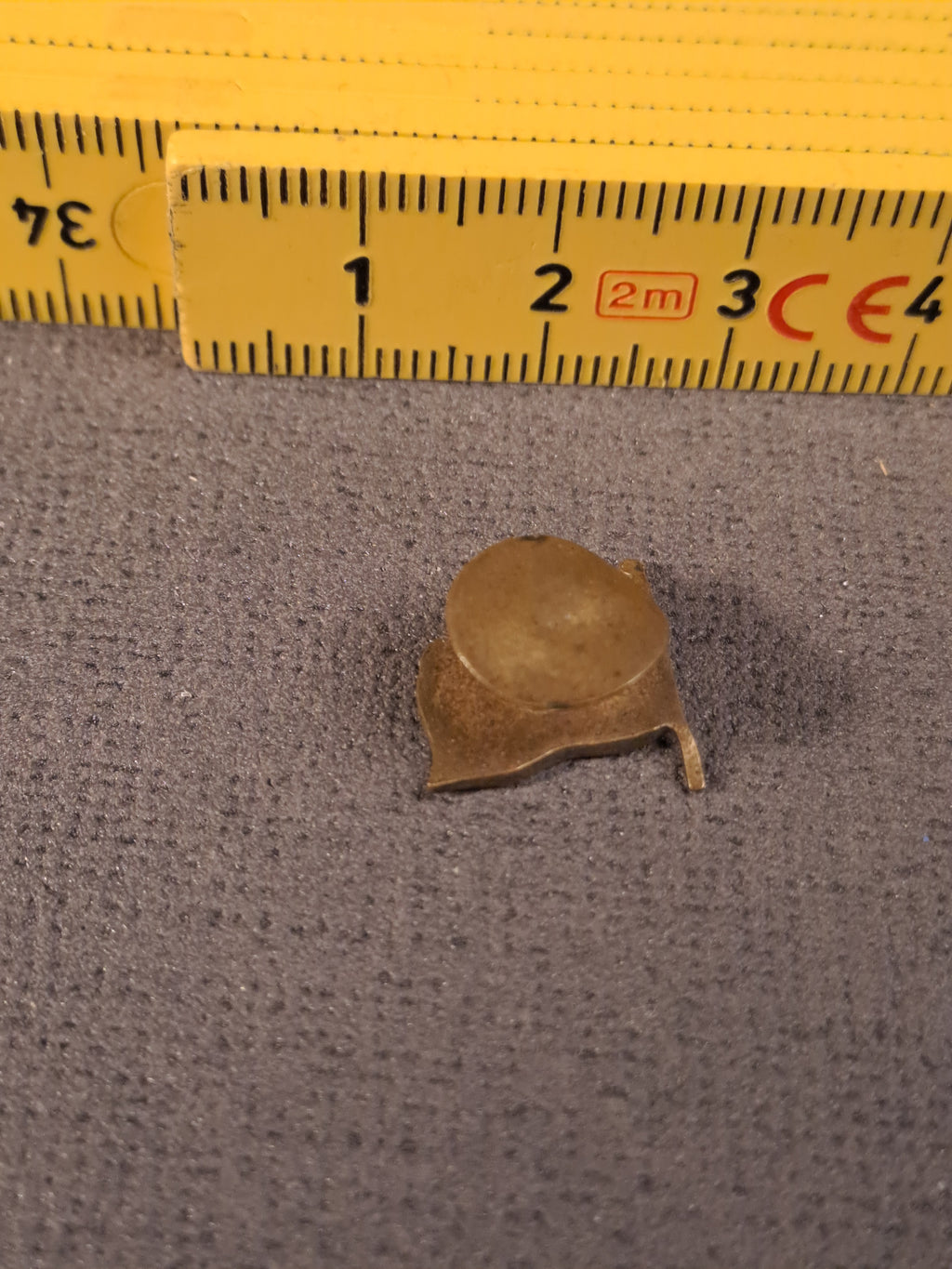 WW1/WW2 German Empire Flag Pin / WW1/WW2 Det tyske Rige Flag Pin