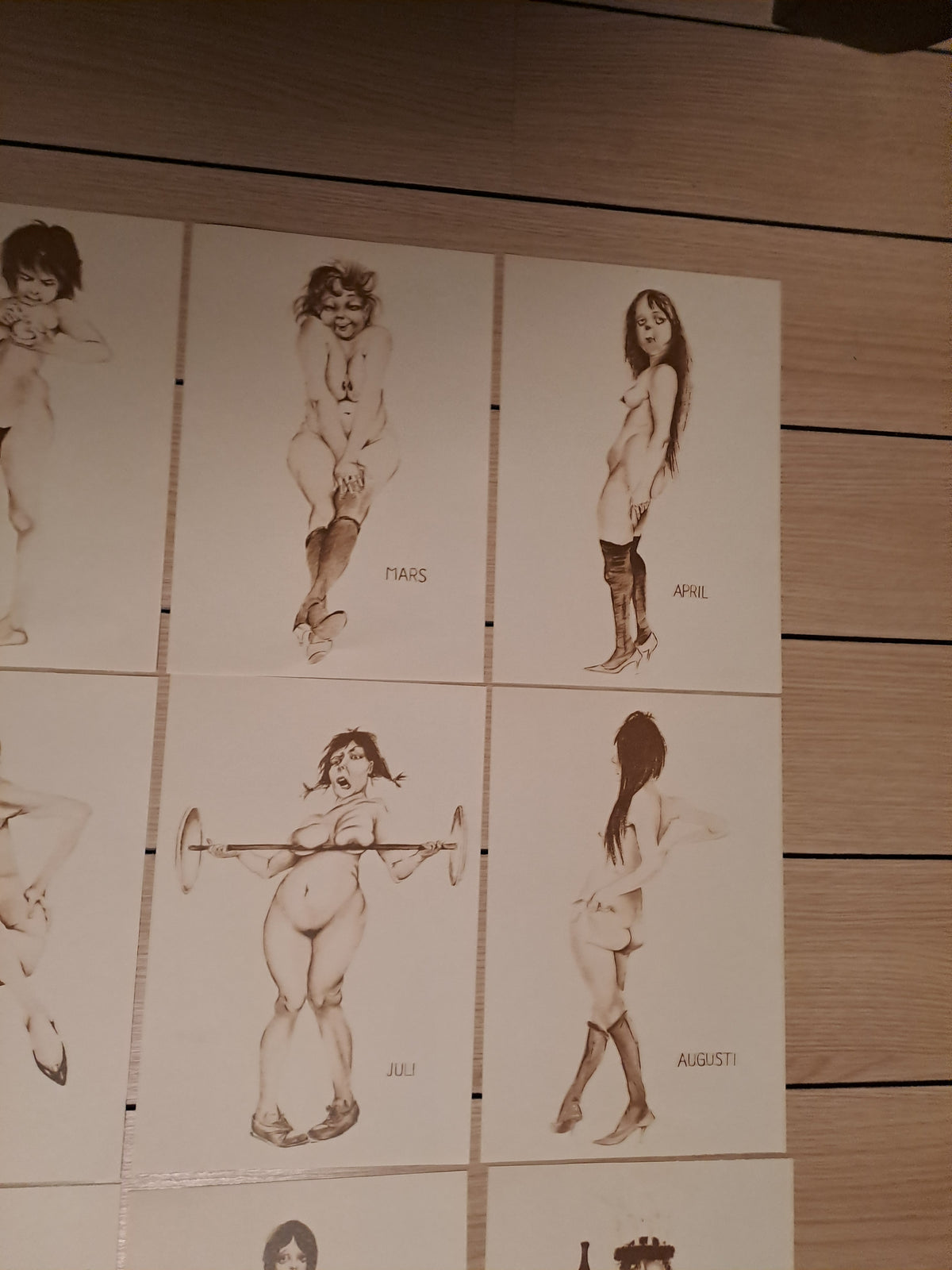 12 Months of Caricatures