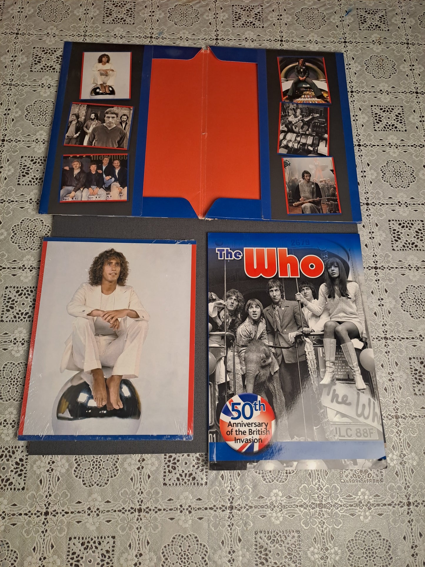The Who 50th Anniversary of the British Invasion Paper Back Book