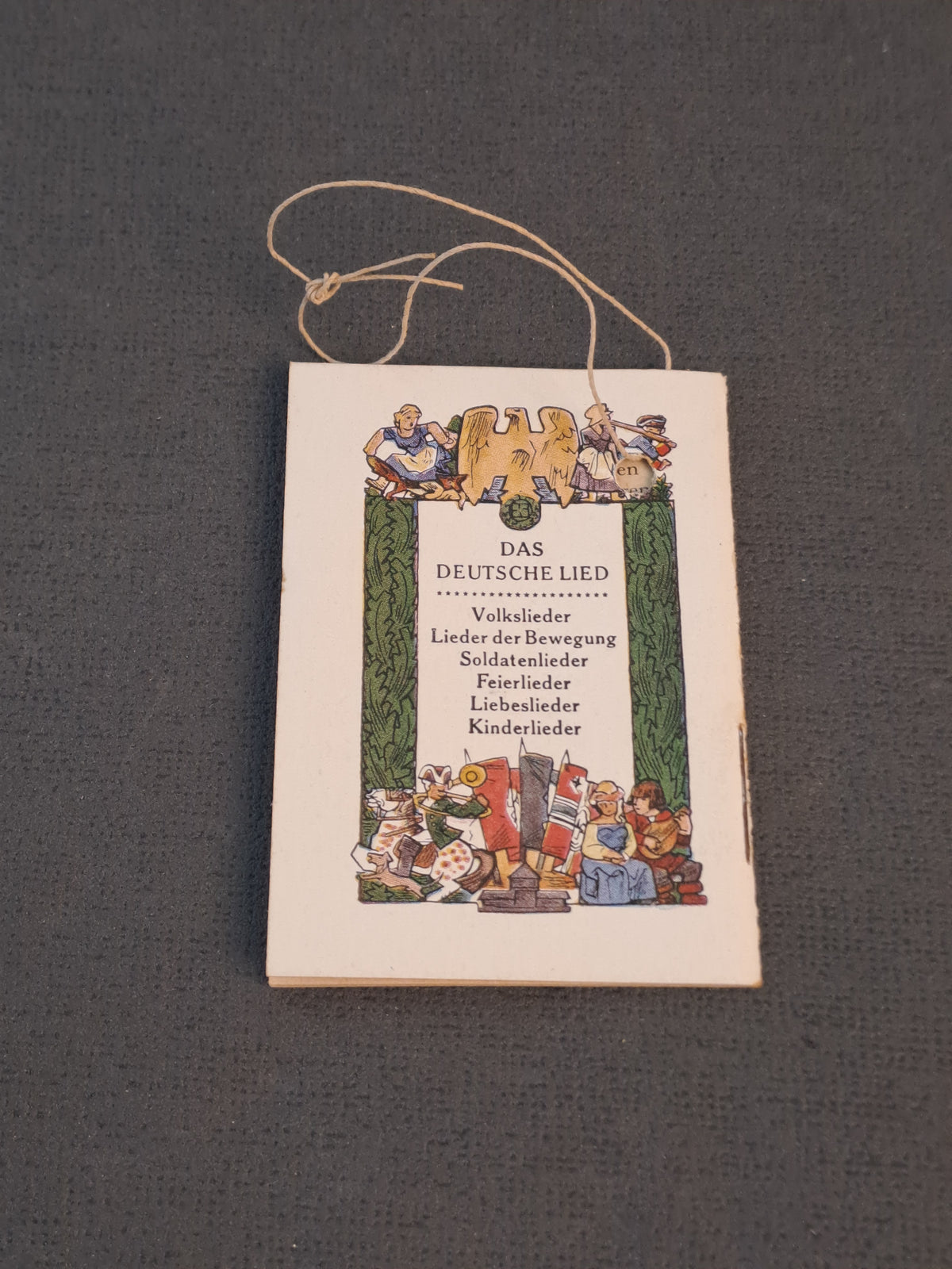 WHW The German Song Songs of the Movement Issue 2 Rare