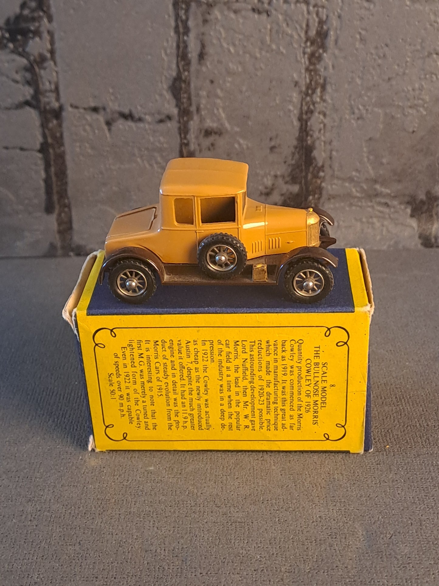 Lesney Models of Yesteryear The Bullnose Morris Cowley