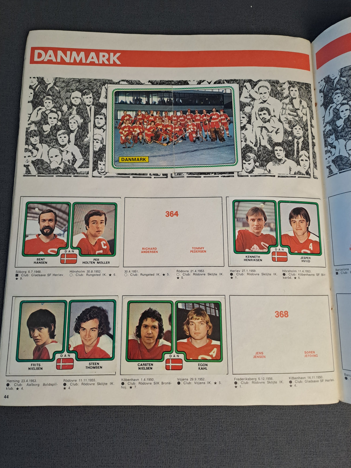 Hockey 1979 Collecting Album
