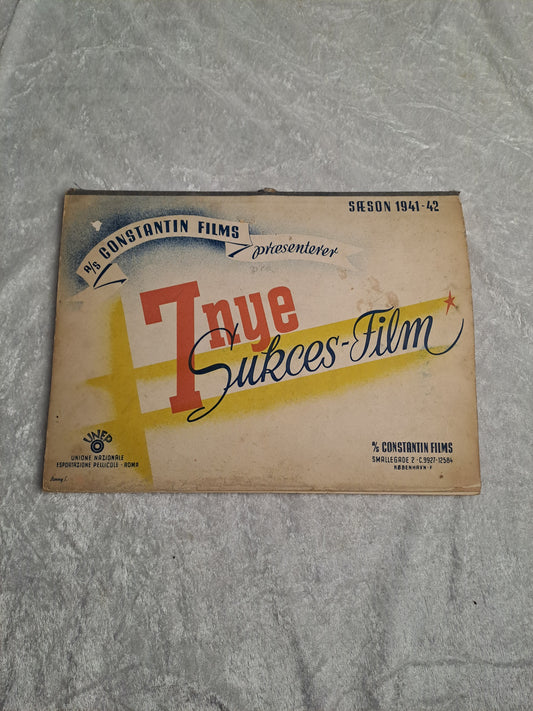 Vintage Film Præsentations 3D Bog 1950'erne