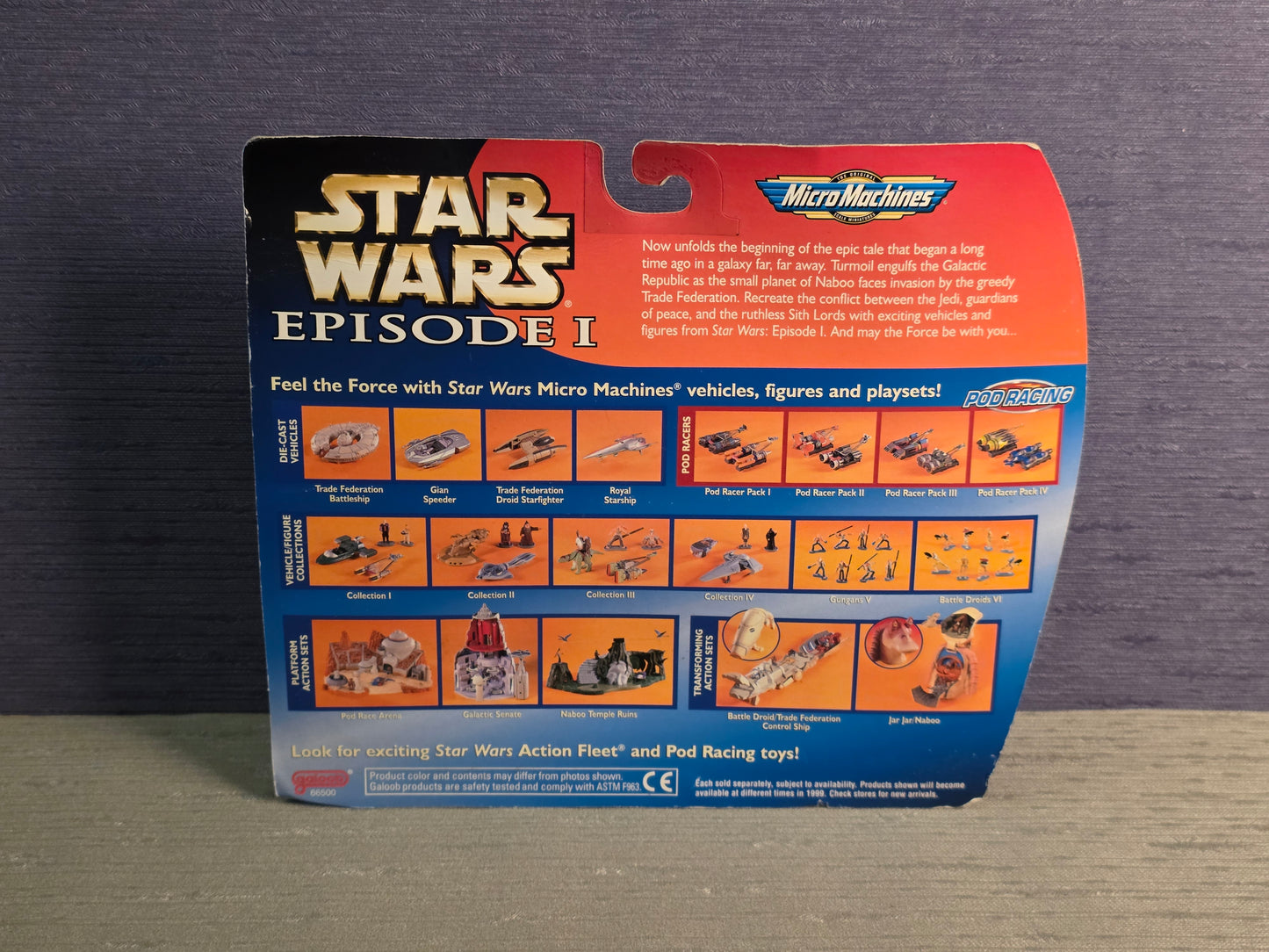 Star Wars Micro Machines Episode 1 Collection II