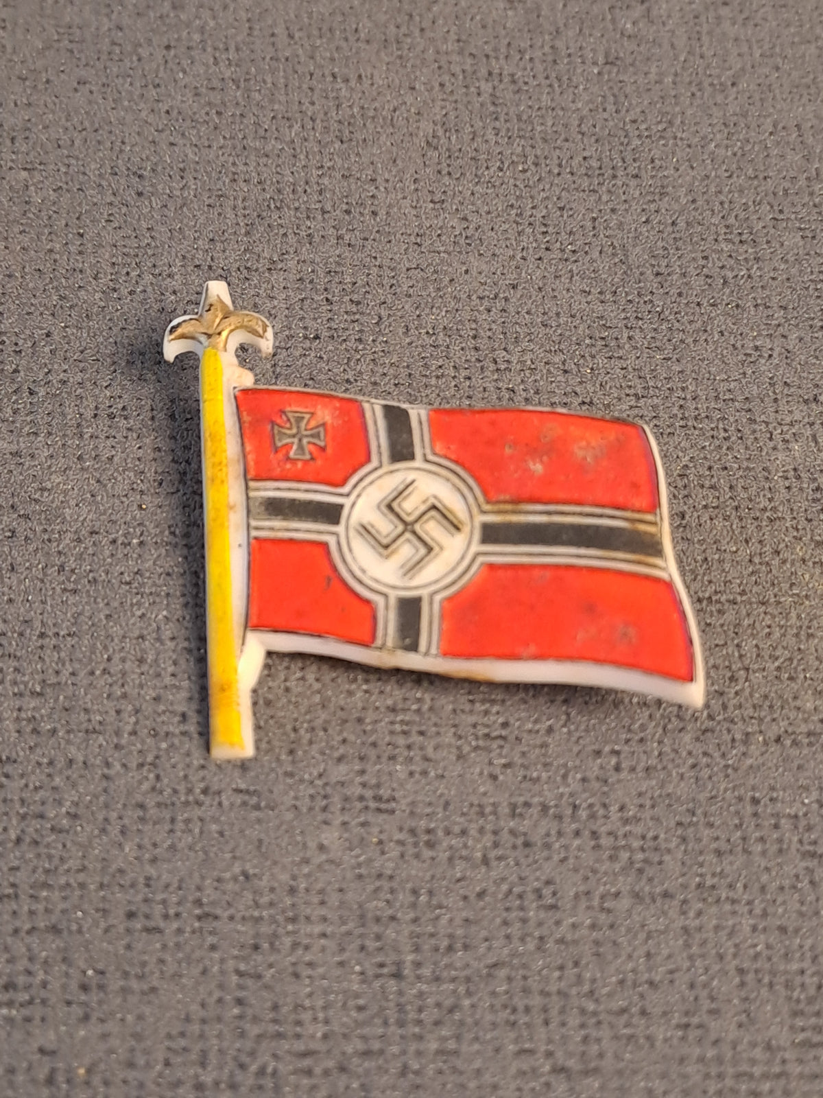 WHW Trageflagge Der Kriegsschiffe Regiments Standarte