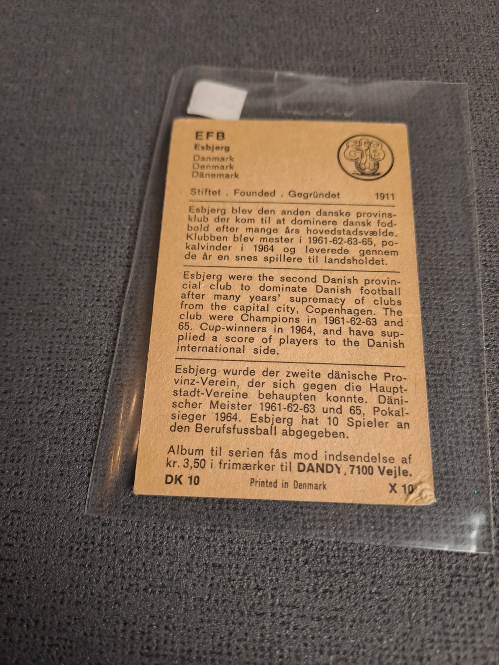 Dandy Gum 1970-No10