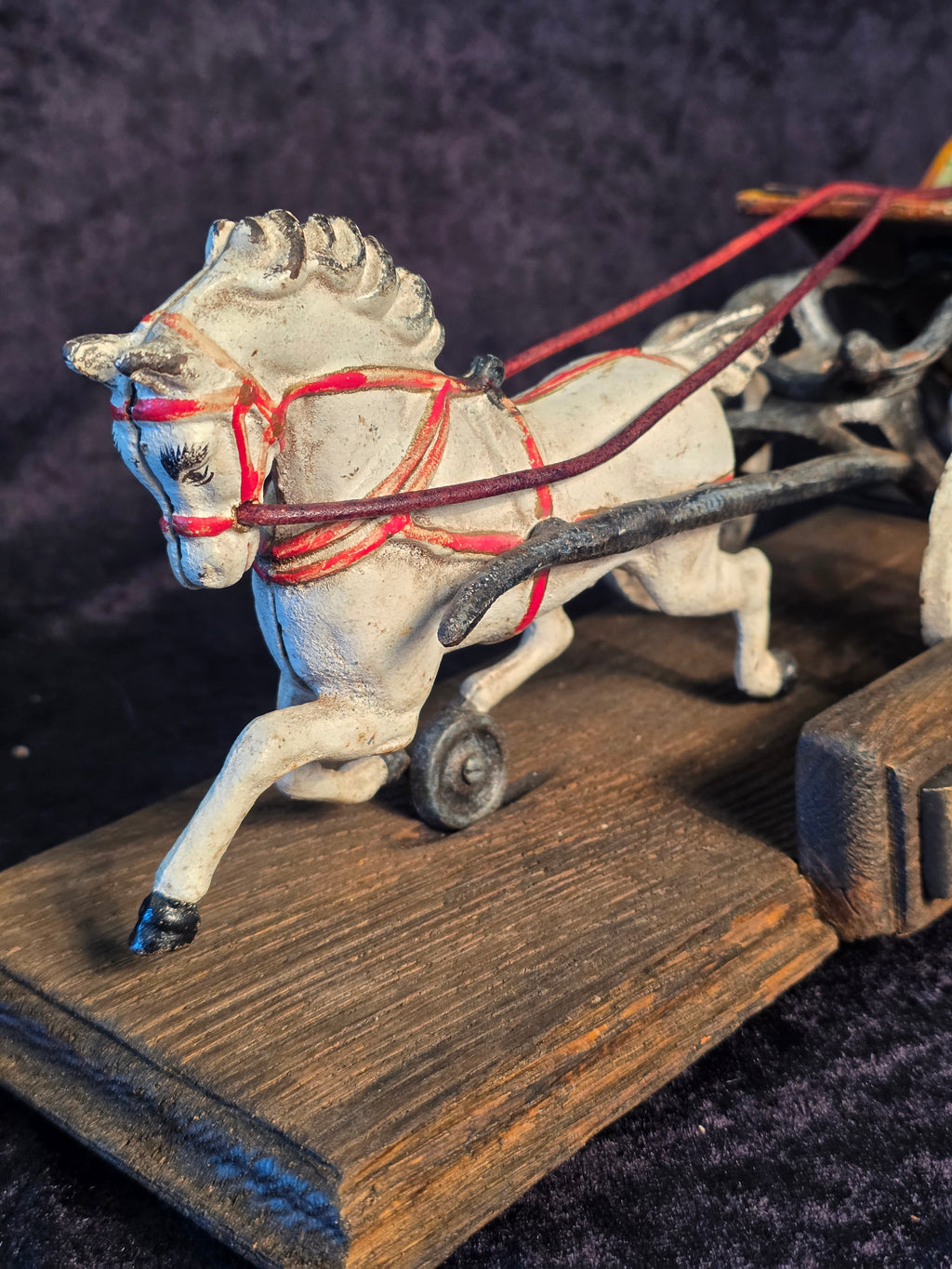 Karet i Støbejern / Horse Wagon Iron Cast