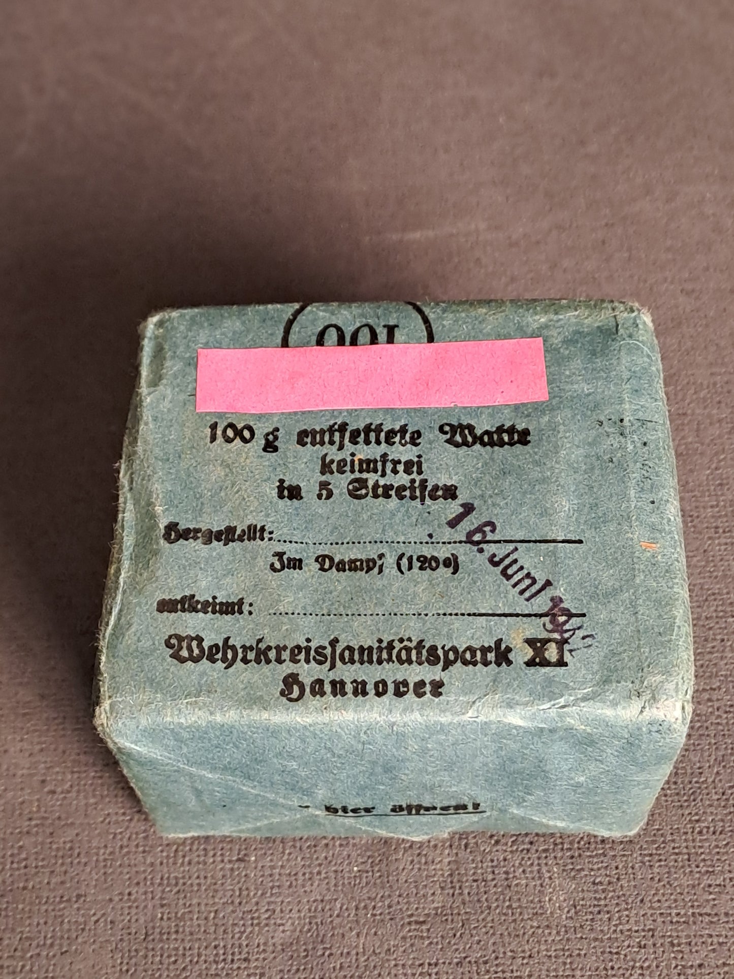 WW2. 3. Reich. Sanitation Package 1942 / Sanitet Pakke 1942
