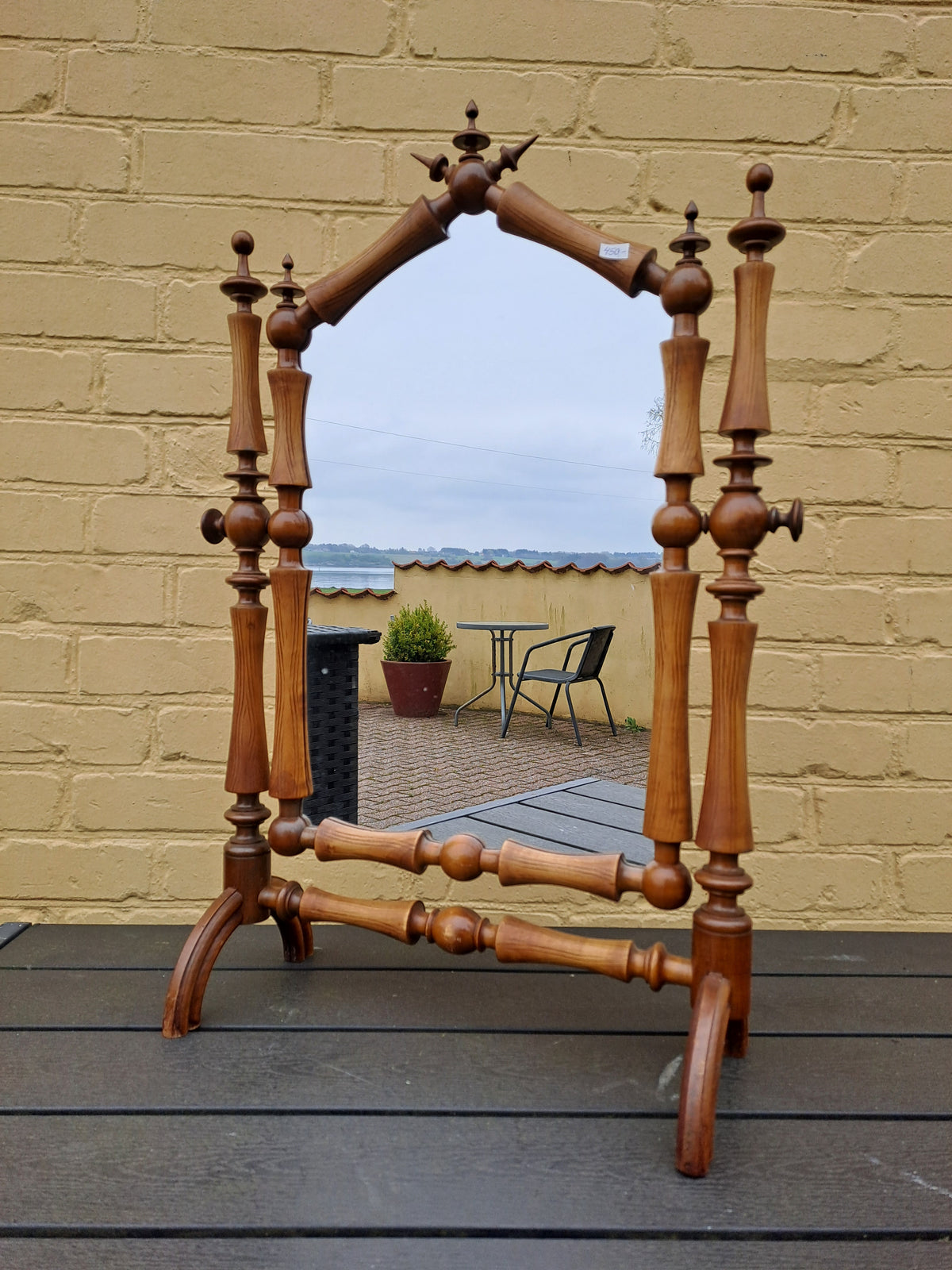 Neo-Renaissance Tilting Mirror