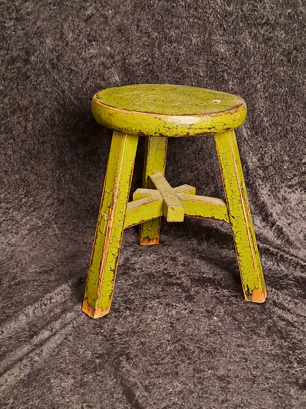 Vintage French Stool / Vintage Fransk Skammel