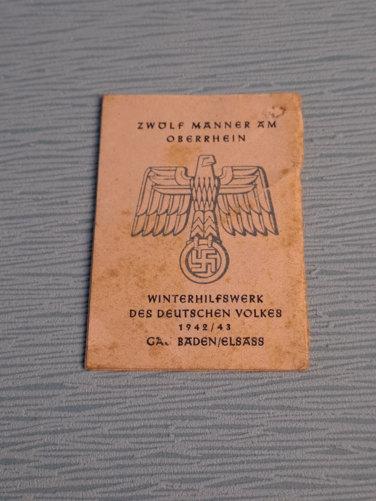 WHW Twelve Men on the Upper Rhine
