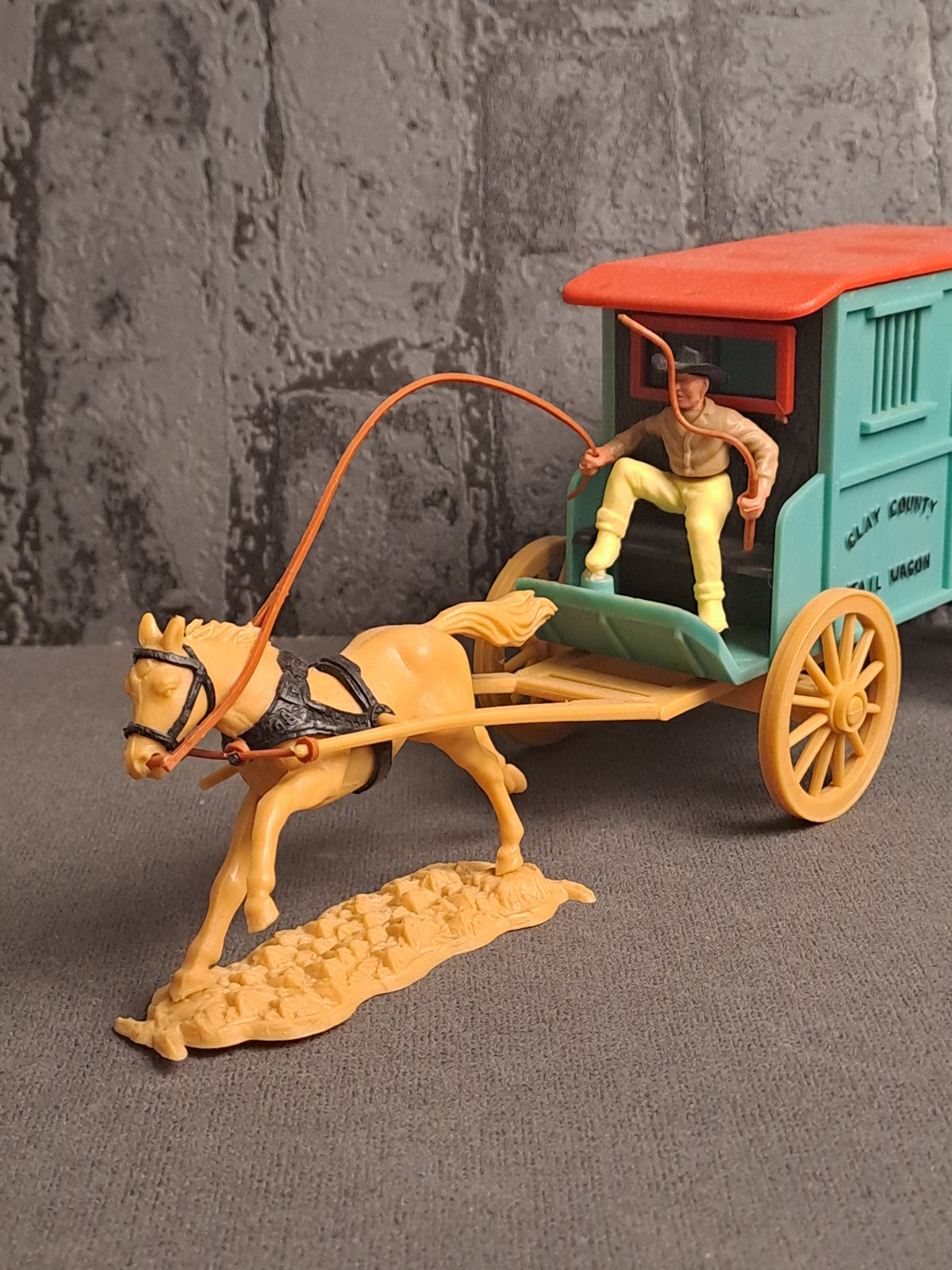 Timpo Toys Clay County Jail Wagon