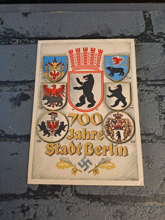 WW2 Postcard 700 Jahre Stadt Berlin