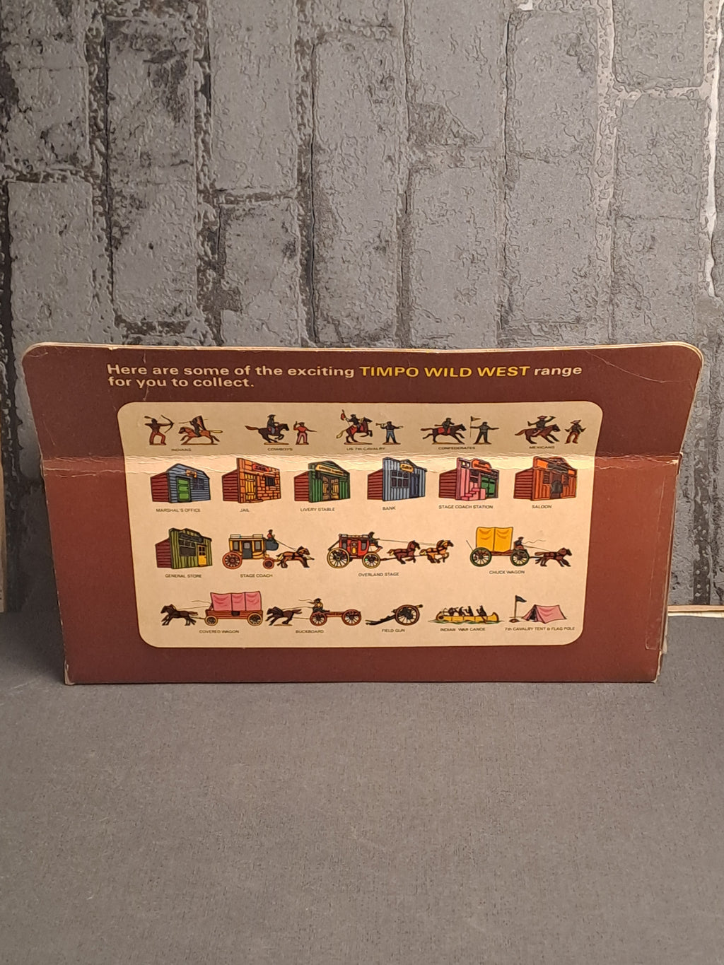 Timpo Toys Wild West Wagon / Timpo Toys Prærievogn