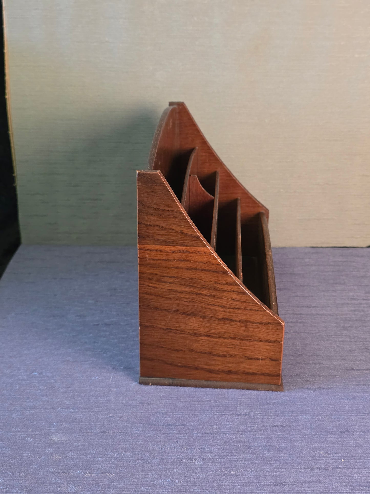 Vintage Teak Organizer