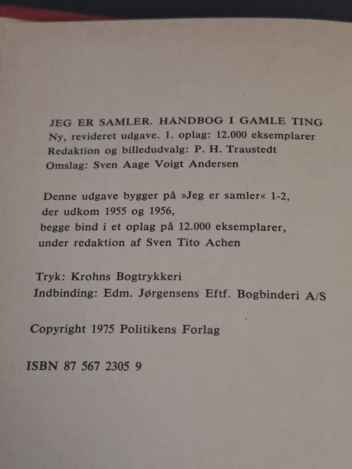 I am a Collector. Handbook of Antiques. 1975