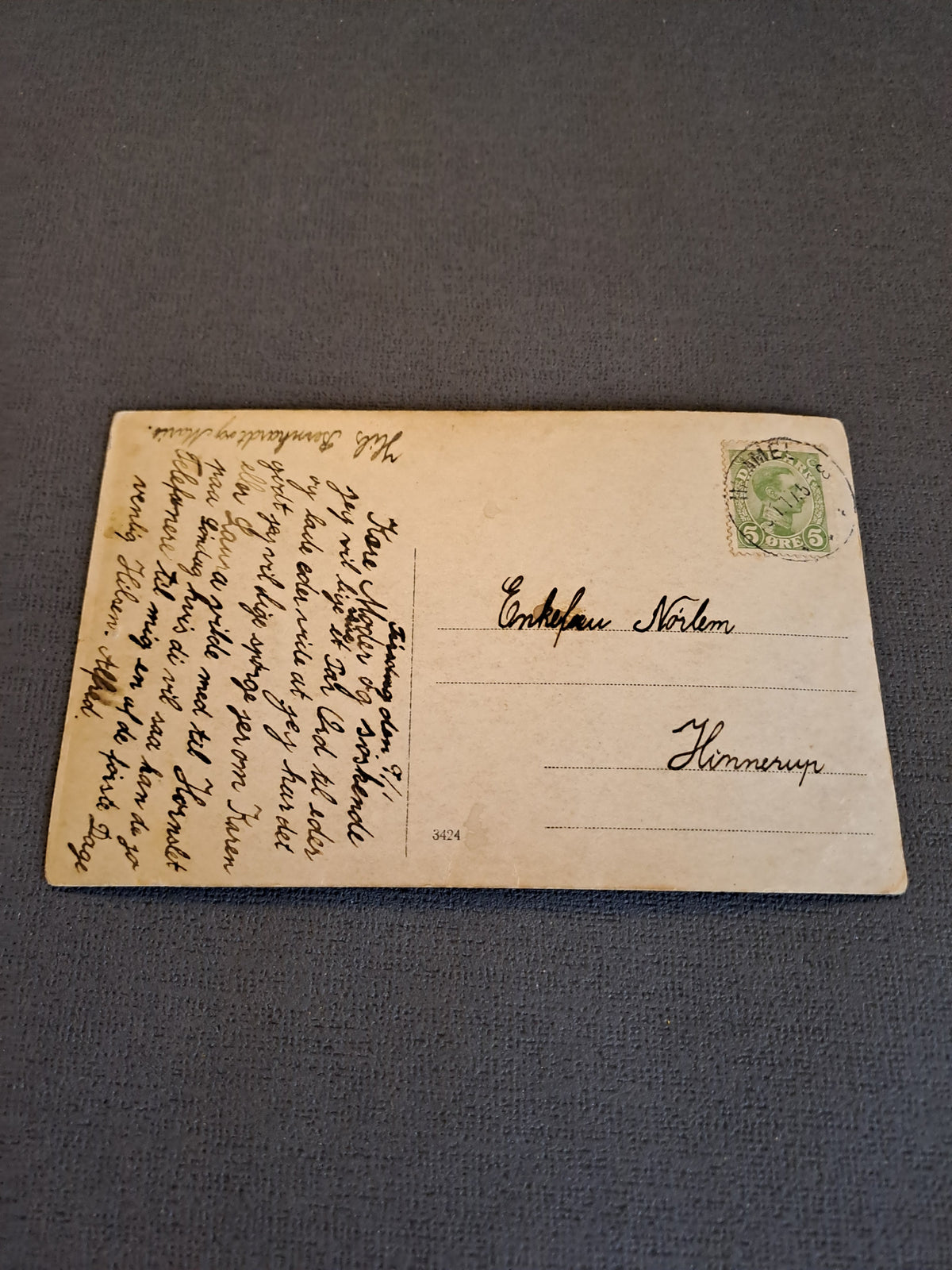 Portræt Postkort 1917