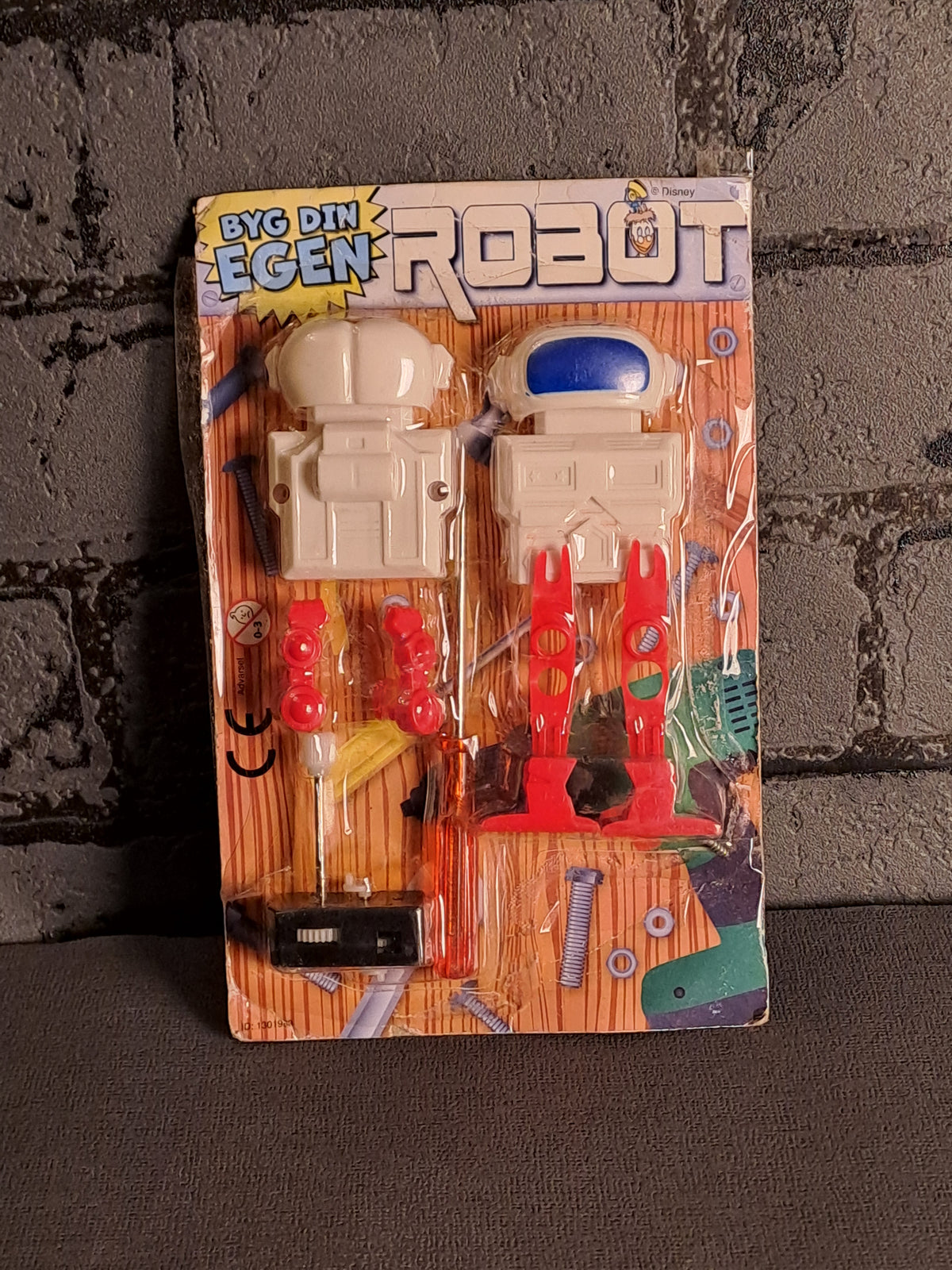Disney Build Your Own Robot 1990's / Disney Byg Din Egen Robot 1990'erne