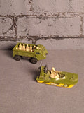 Matchbox Swamp Rat and Personnel Carrier