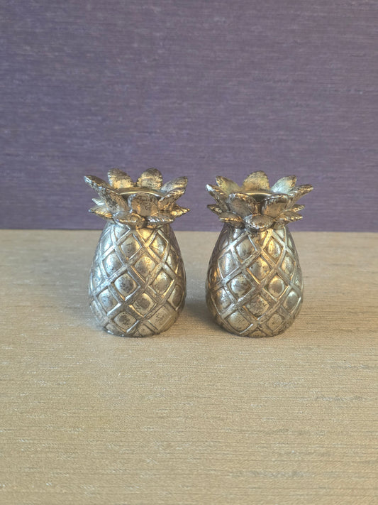 Vintage Ananas Lysestager