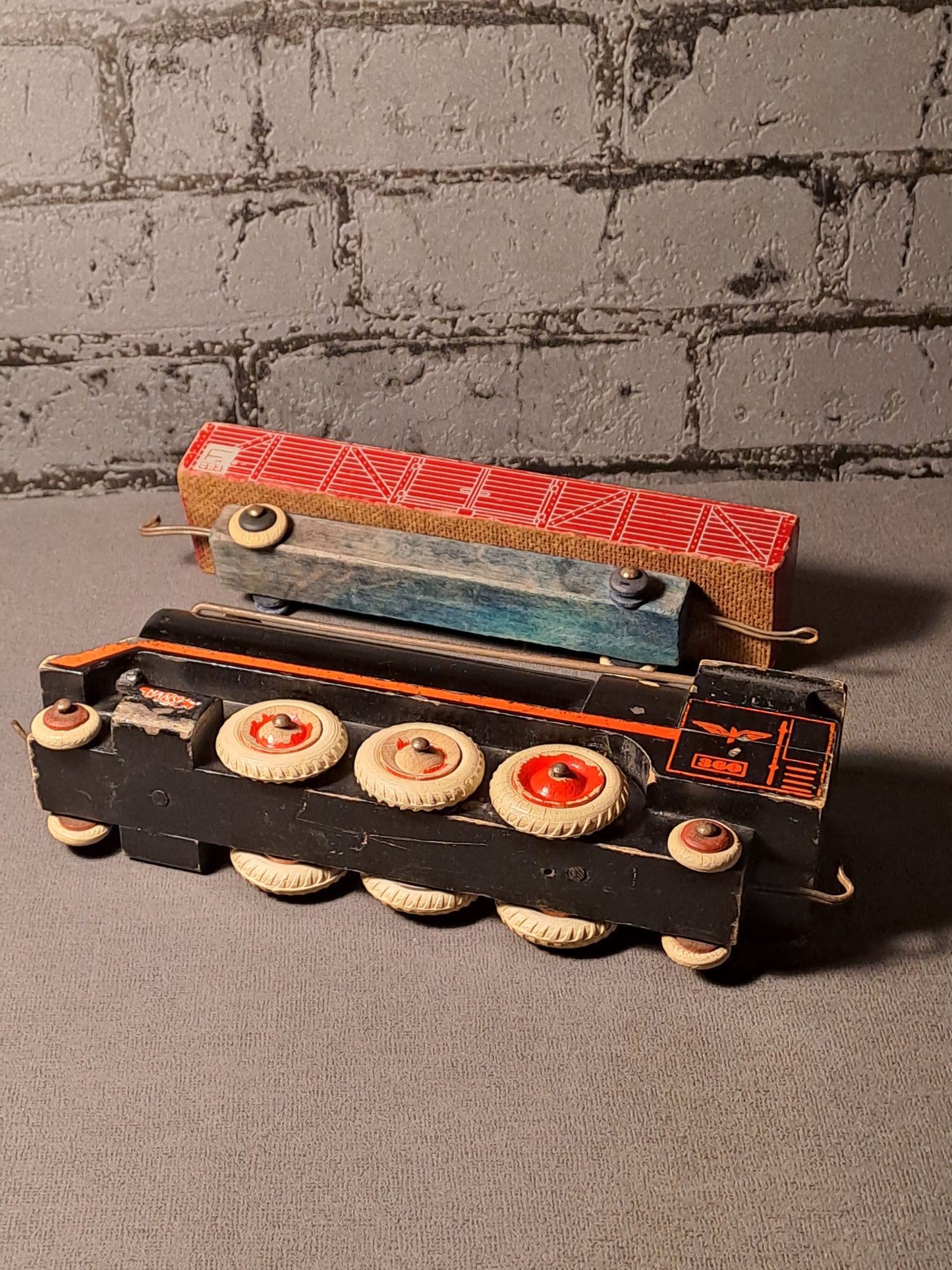 Hanse Locomotive and Wagon Wood Denmark 1950-1959 / Hanse Lokomotiv og Vogn Danmark 1950-1959