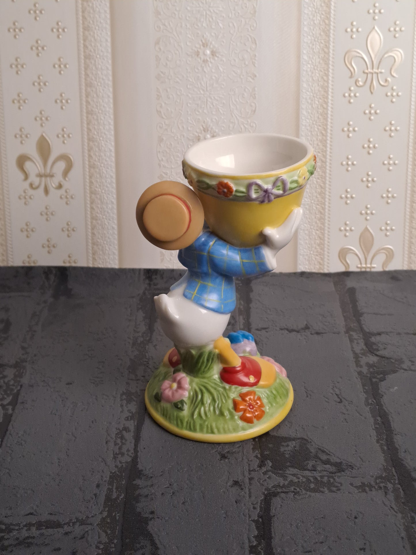 Egg Cup from Disney Collection / Firkløvern Æggebæger Anders And
