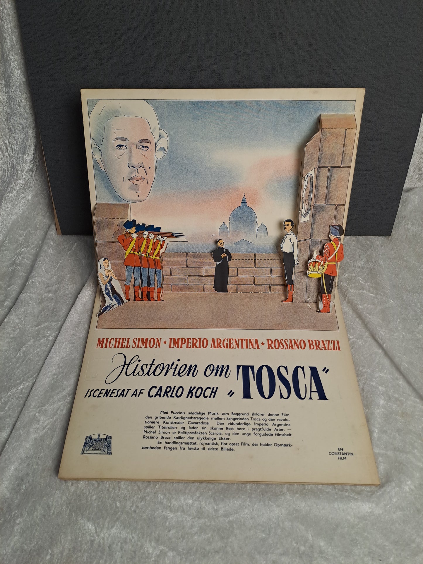 Vintage Film Præsentations 3D Bog 1950'erne