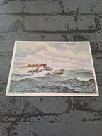 WW2 Postcard Torpedo Boat Destroyer