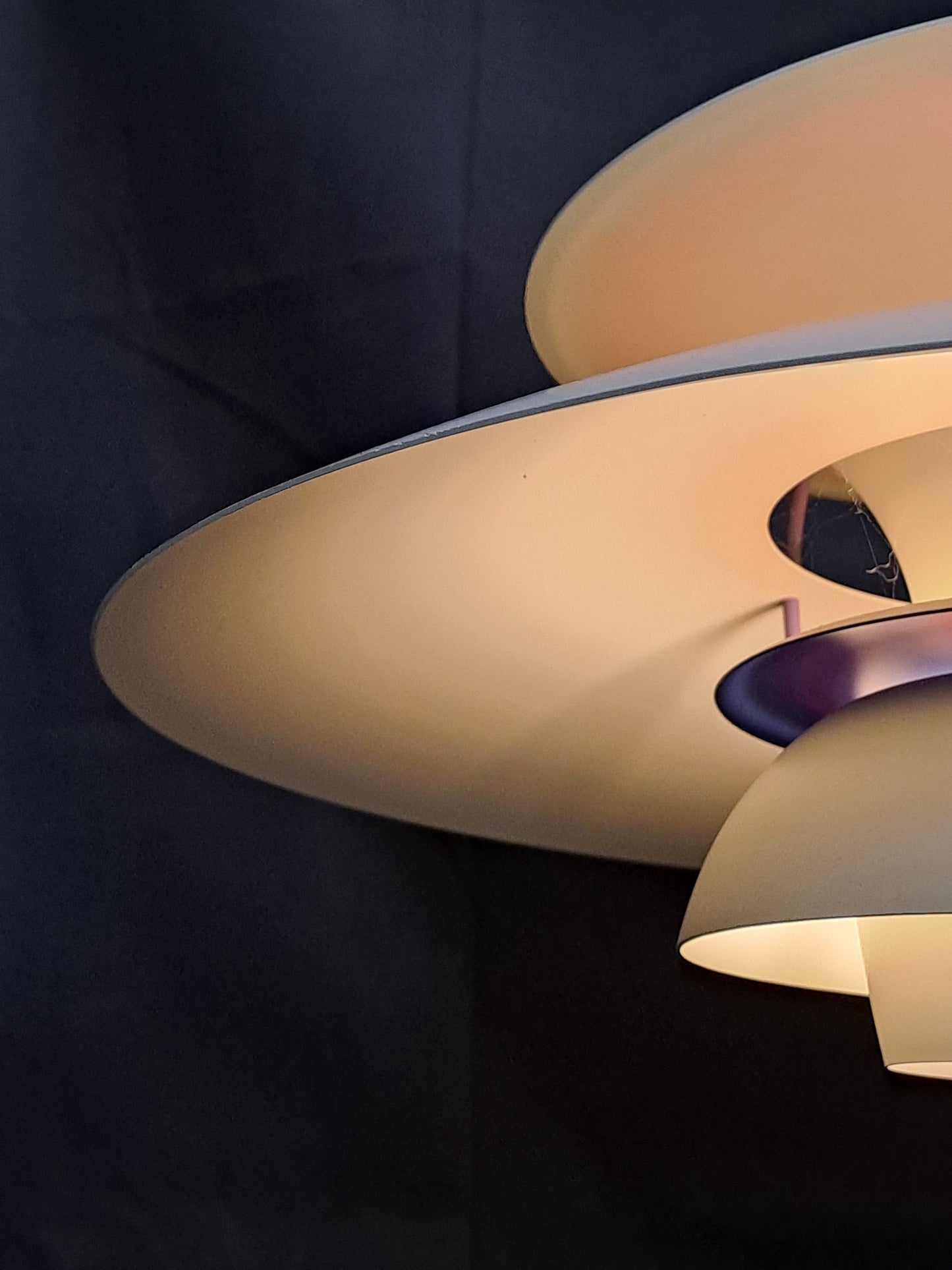 PH5 Poul Henningsen Vintage Designer Ceiling Lamp