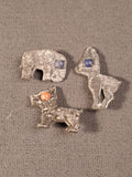 WHW Animal Badges with Pearls