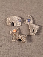 WHW Animal Badges with Pearls