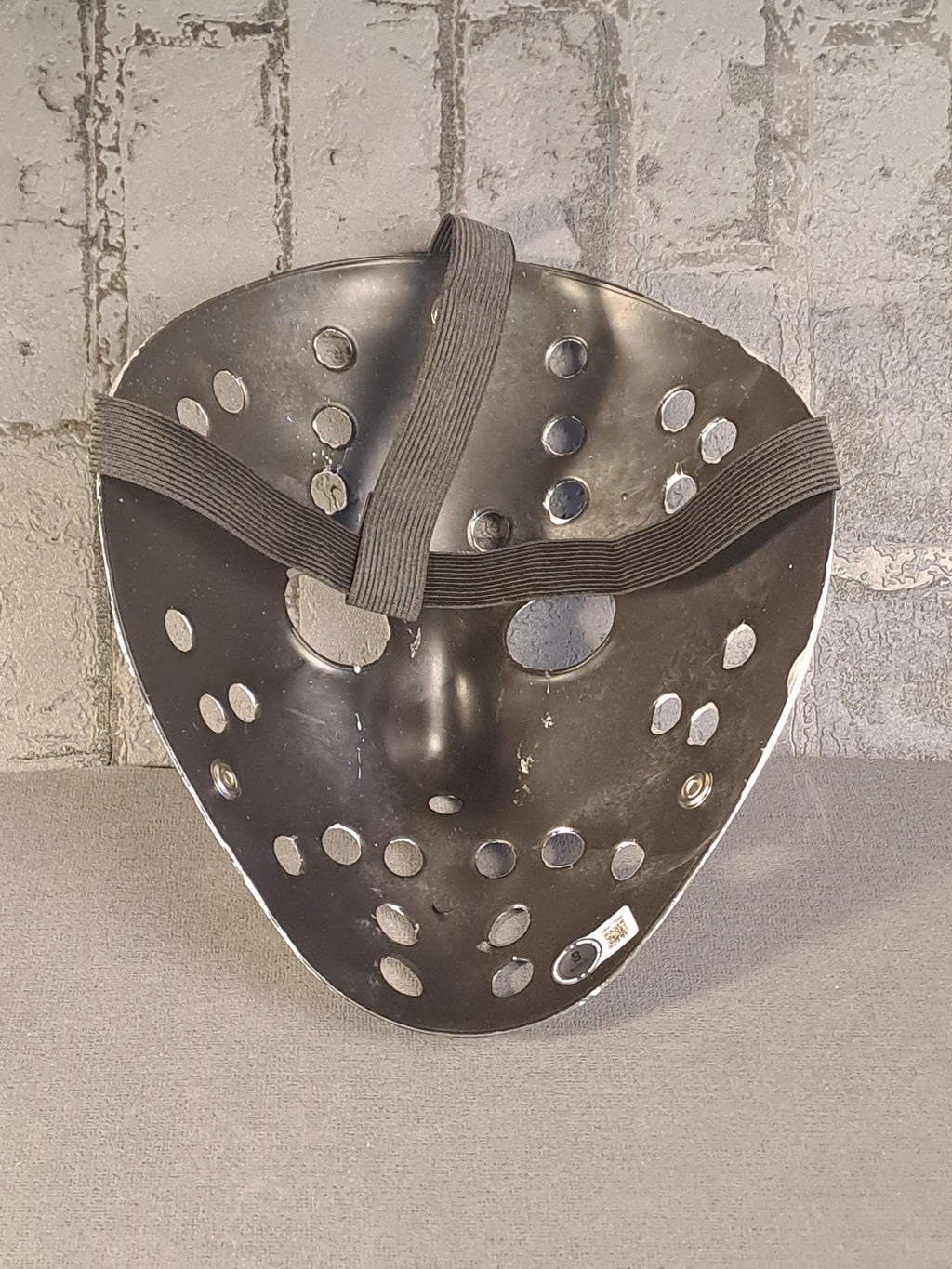 Friday the 13th Silver Ice Hockey Mask with Autograph