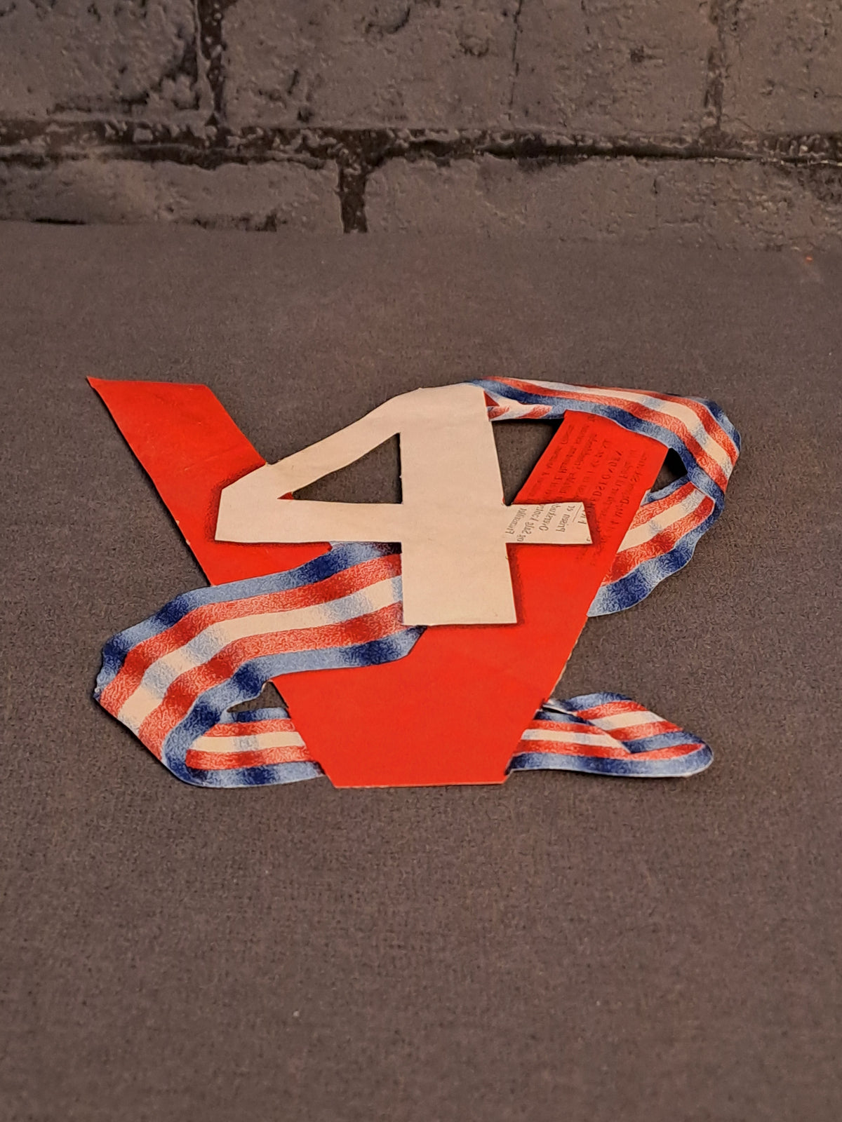 WW2 Liberation of Denmark Rare Sticker 4. May 1945 / WW2 Danmarks Befrielse Sjælden Klistermærke 4. Maj 1945