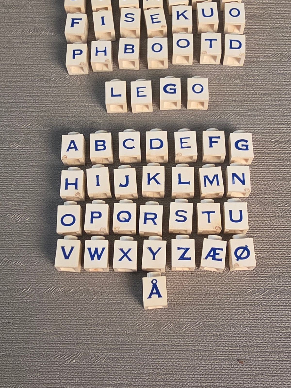 Lego Bogstaver/ Lego Letters
