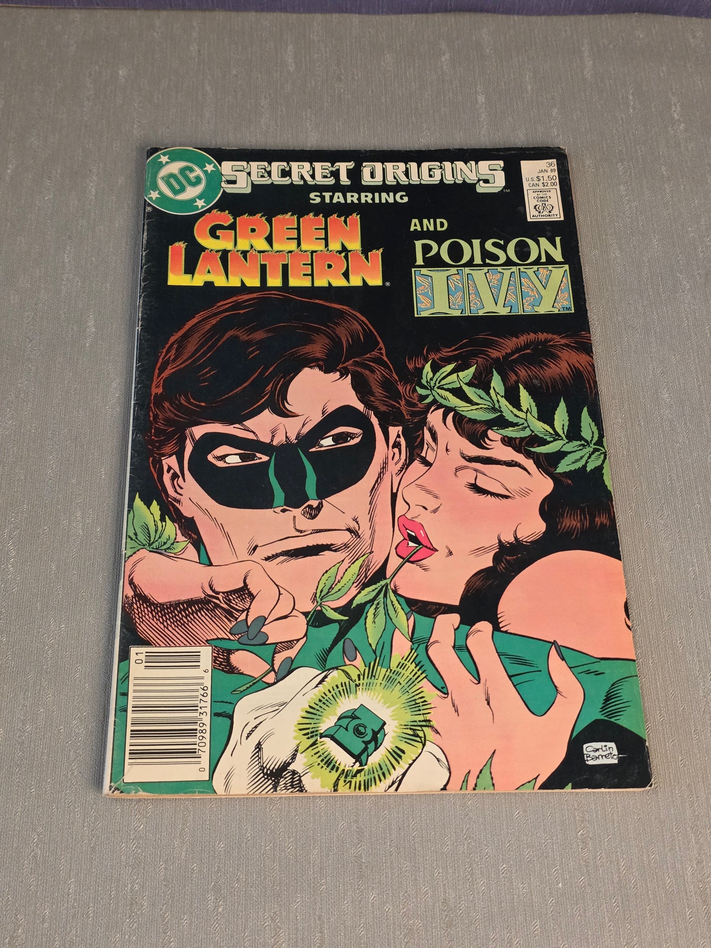 DC Secret Origins Green Lantern and Poison Ivy #36 Jan 1989