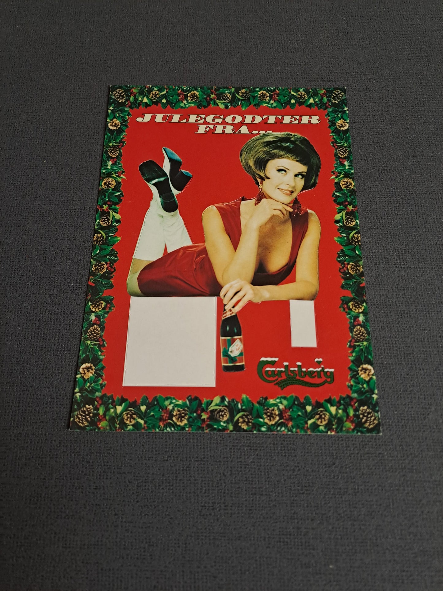 Carlsberg Vintage Postcard Pop Out / Carlsberg Vintage Postkort Kravlenisse